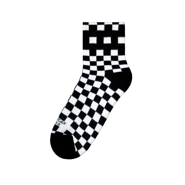 American Socks Checkerboard Ankle High socks
