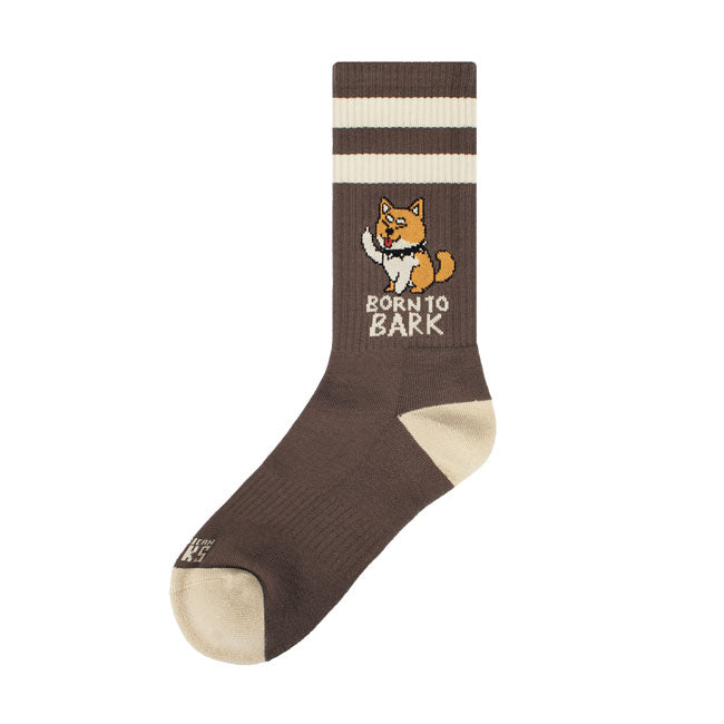 American Socks Born to Bark Mid High socks