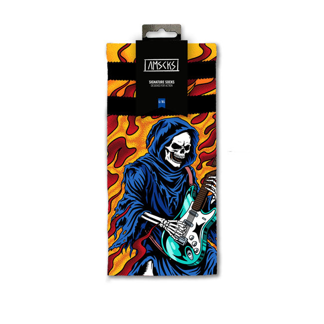 American Socks Rock till death Mid High socks