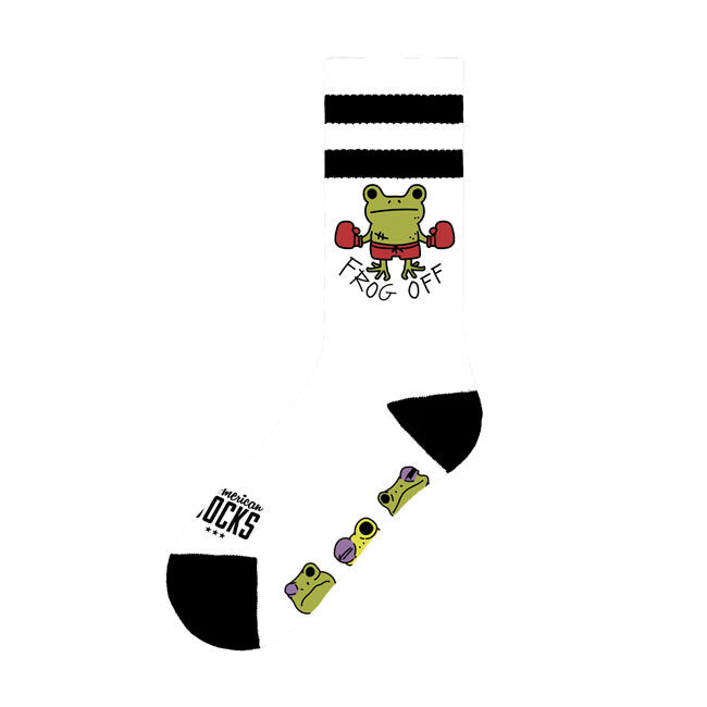 American Socks Frog Off Mid High socks