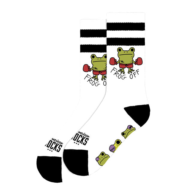 American Socks Frog Off Mid High socks