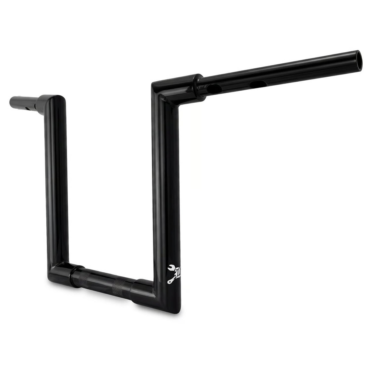 Burly, 1-1/2" Jason bar. 12" rise. Gloss black