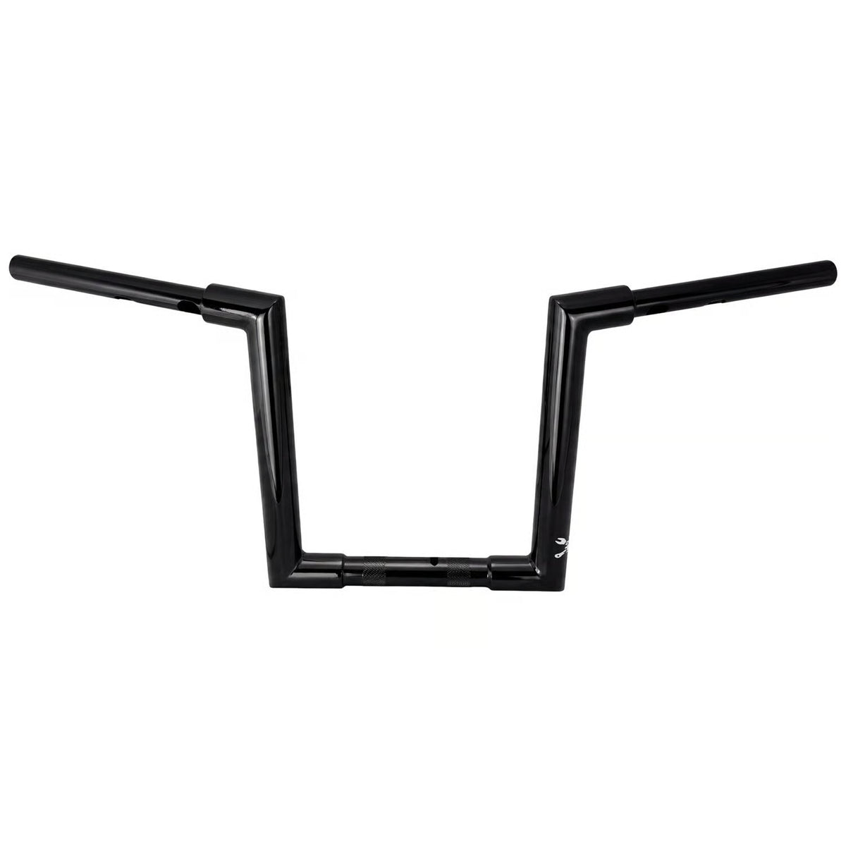 Burly, 1-1/2" Jason bar. 12" rise. Gloss black