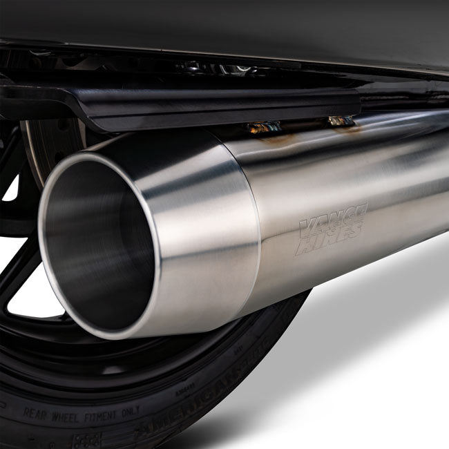 Vance & Hines, 2-1 Gaslighter exhaust system. Brushed