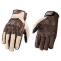 Rokker Austin mesh gloves beige