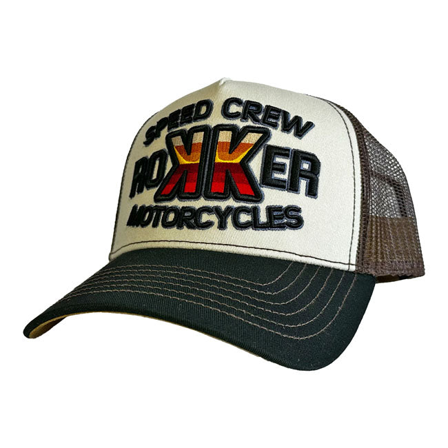 Rokker Speed Crew II cap brown/black