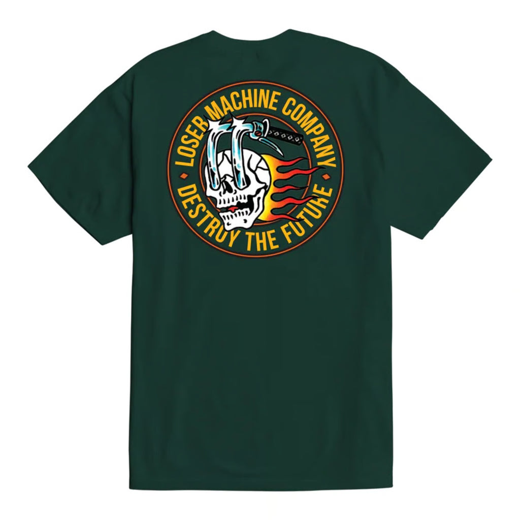 Loser Machine Bar Burner t-shirt forest green