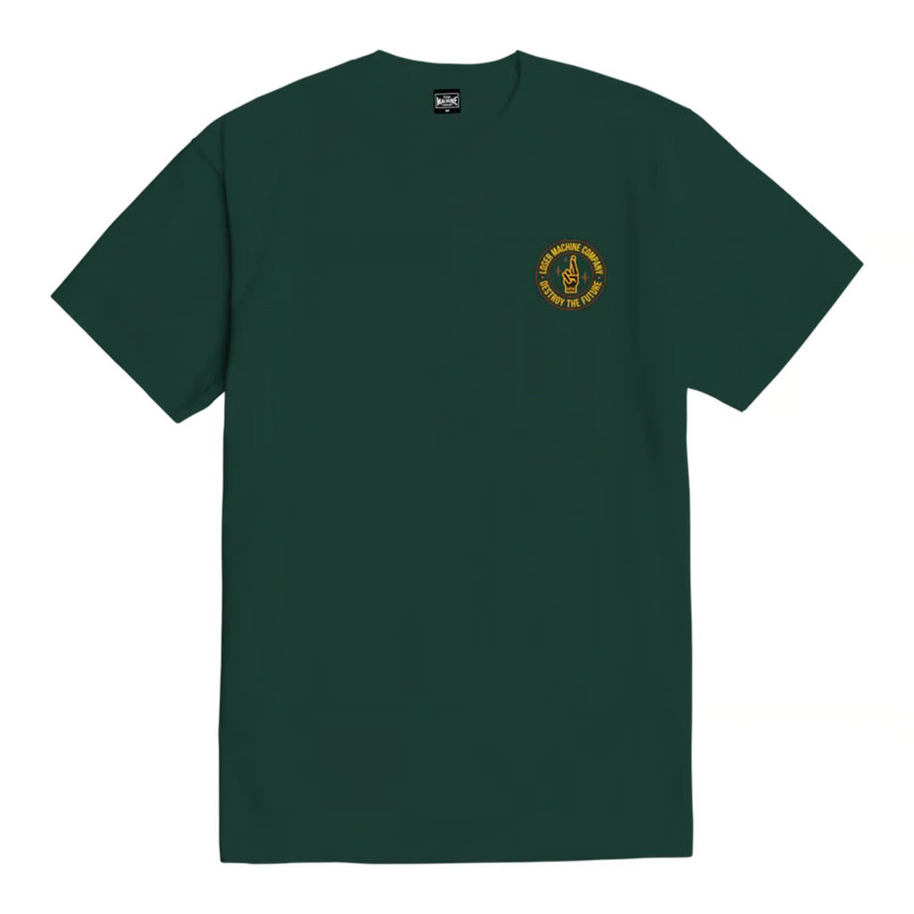 Loser Machine Bar Burner t-shirt forest green