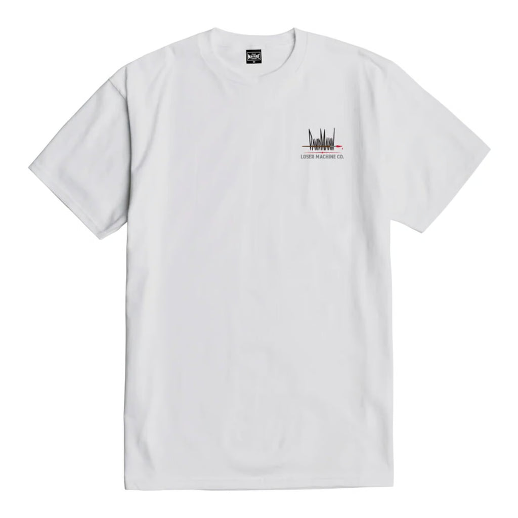 Loser Machine Gentlemen''S Club t-shirt Vintage White