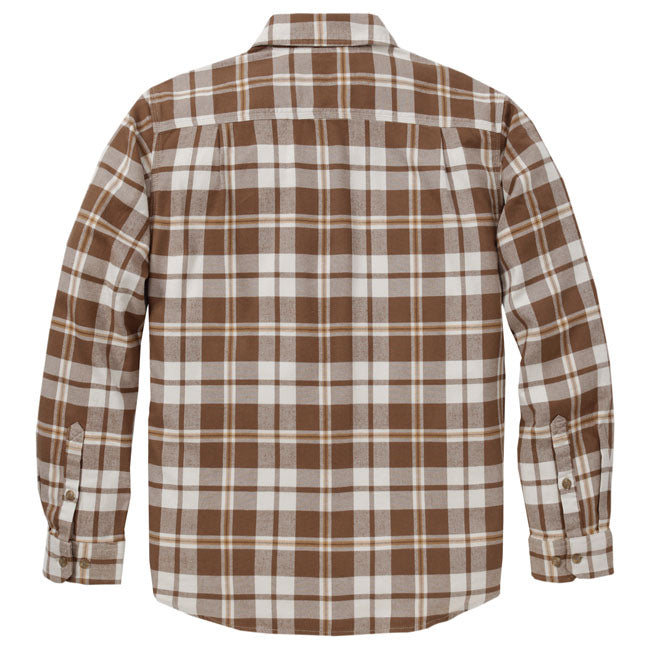 Carhartt Hamilton Relaxed LS Plaid shirt Carhartt brown