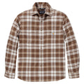 Carhartt Hamilton Relaxed LS Plaid shirt Carhartt brown