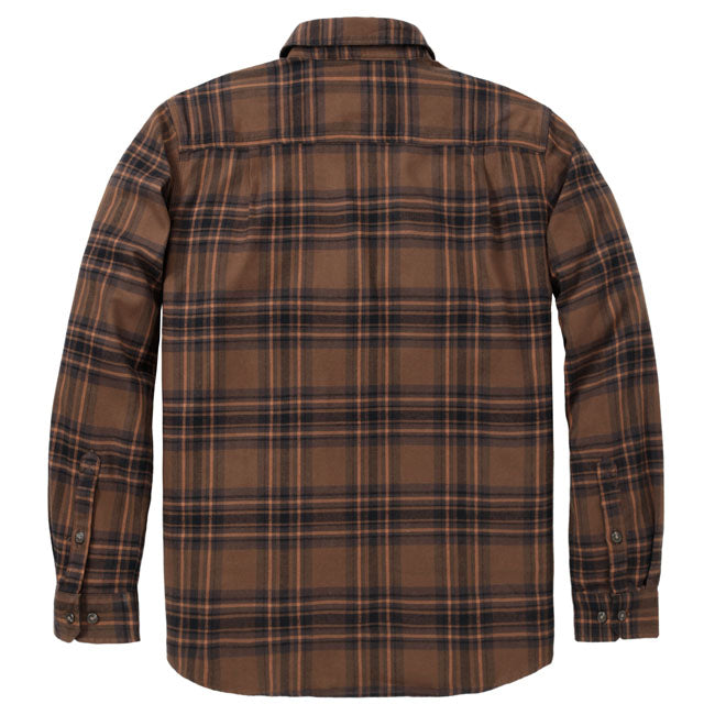 Carhartt Hamilton Relaxed LS Plaid shirt red duck