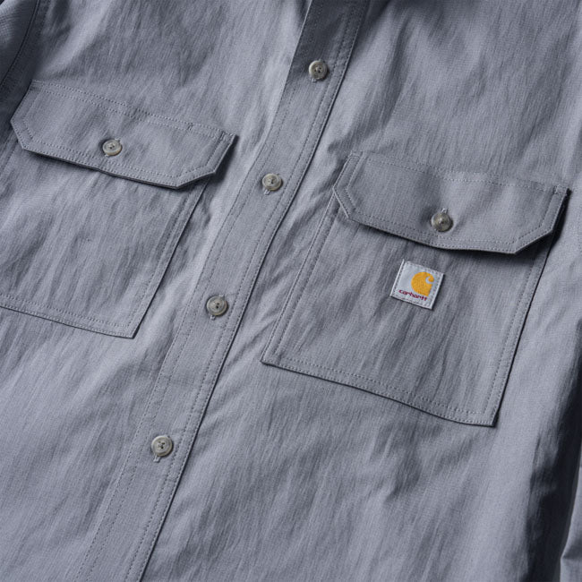 Carhartt Glenwood Relaxed LS shirt steel