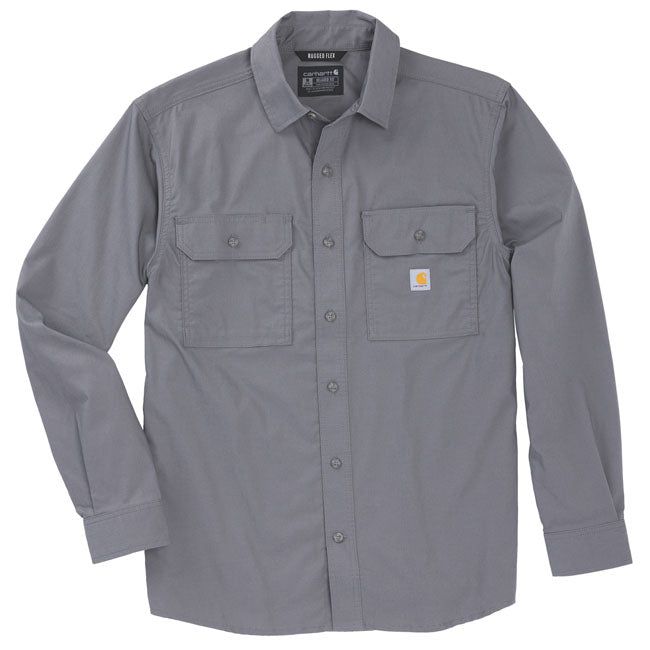 Carhartt Glenwood Relaxed LS shirt steel