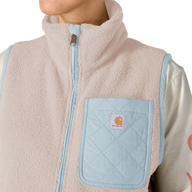 Carhartt Sherpa Fleece vest gray dunes
