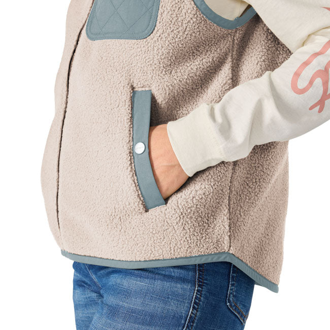 Carhartt Sherpa Fleece vest gray dunes