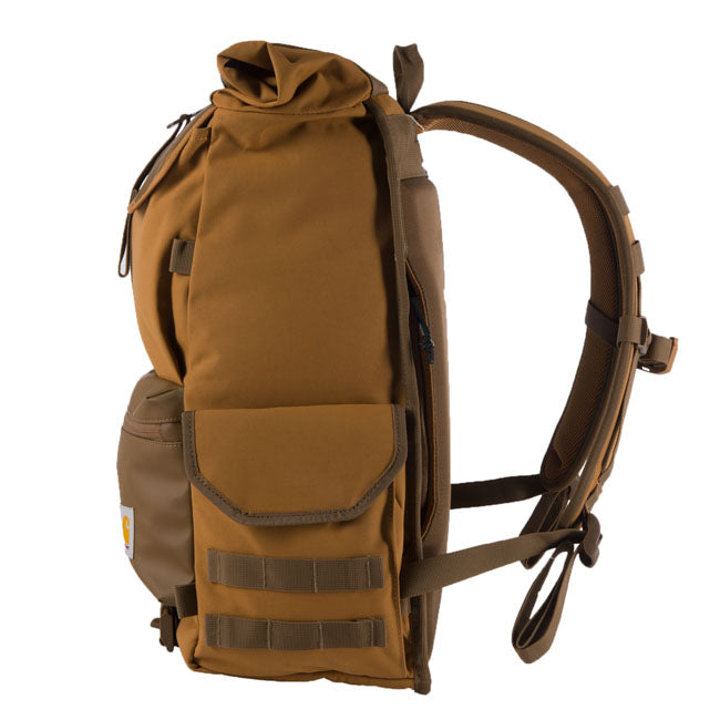 Carhartt 40L Nylon Roll Top backpack carhartt brown