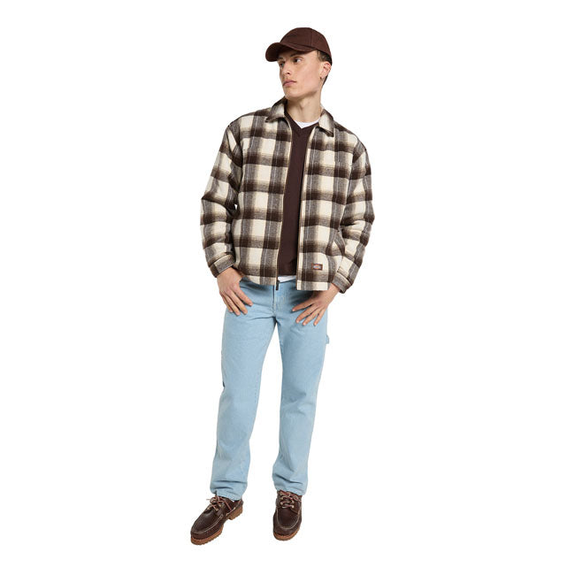 Dickies Florence Oversized shacket timber brown