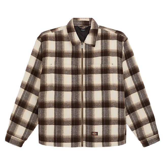 Dickies Florence Oversized shacket timber brown
