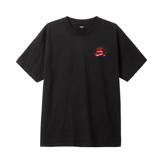 Loser Machine Fire Starter t-shirt black enzyme