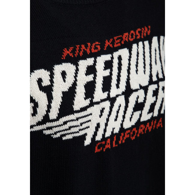 King Kerosin Speedway racers sweatshirt black/red
