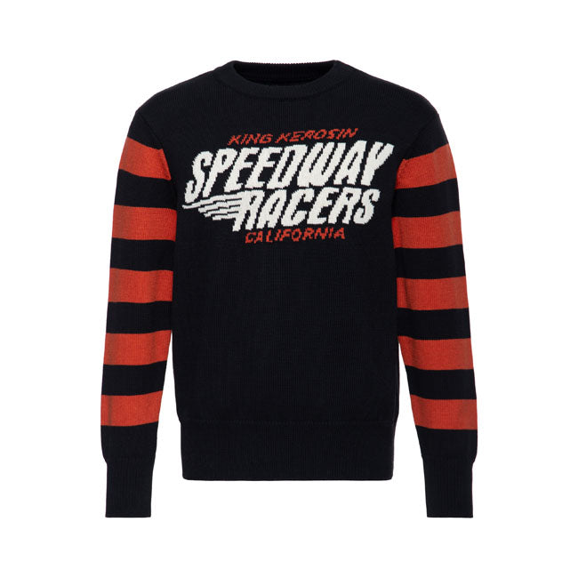 King Kerosin Speedway racers sweatshirt black/red