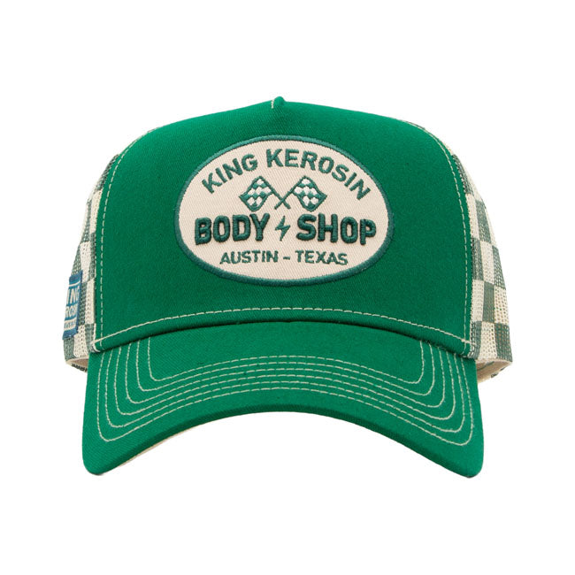 King Kerosin Body shop cap green
