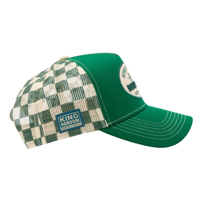 King Kerosin Body shop cap green