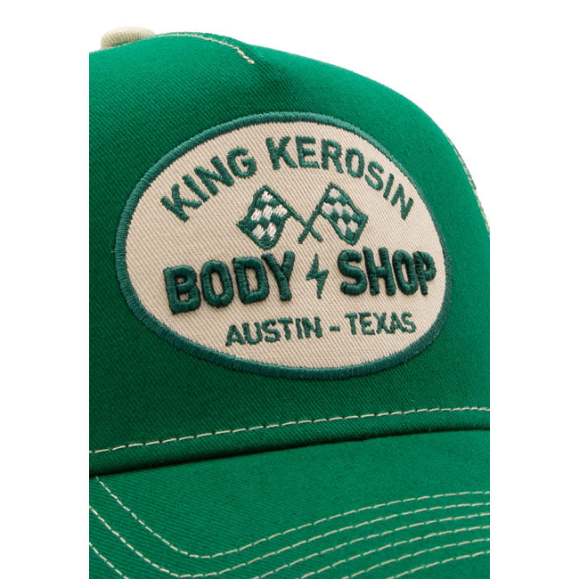 King Kerosin Body shop cap green