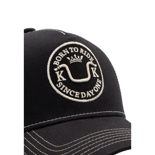 King Kerosin Born to ride cap black