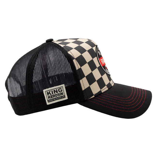 King Kerosin Racing culture cap black