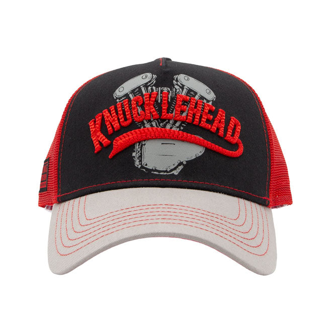 King Kerosin knucklehead cap black/red