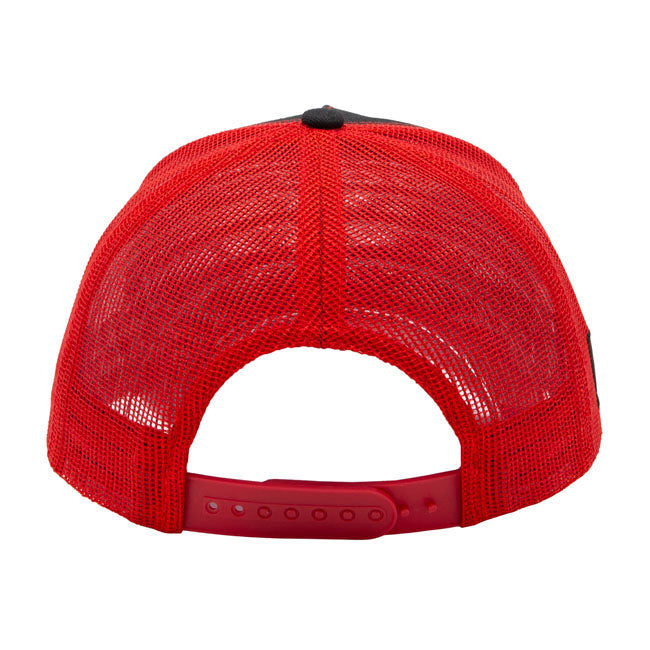 King Kerosin knucklehead cap black/red