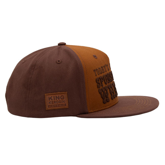 King Kerosin sponsored by whiskey cap brown