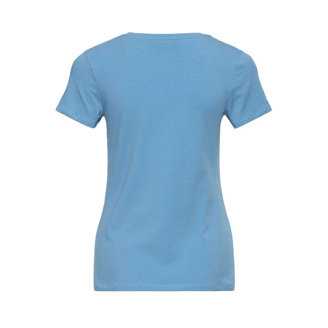 Queen Kerosin Talk sweet t-shirt light blue
