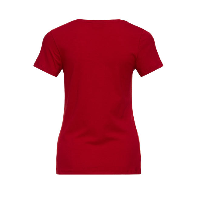 Queen Kerosin I don''t care t-shirt bordeaux
