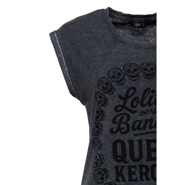 Queen Kerosin Lolita t-shirt anthracite