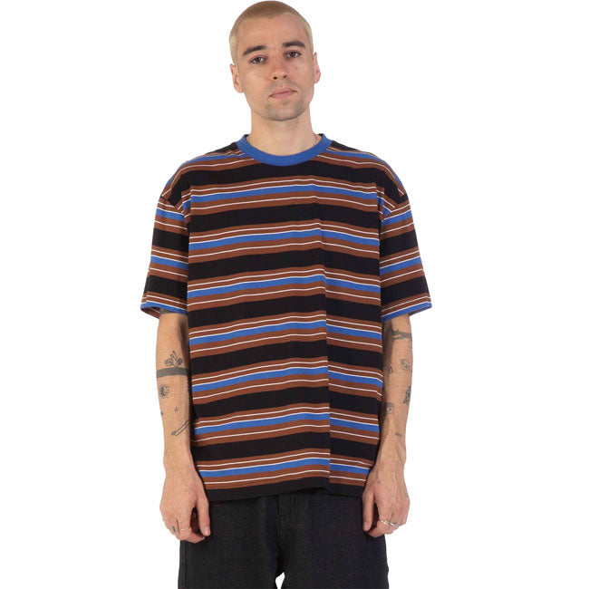 Santa Cruz Derby t-shirt sapphire stripe
