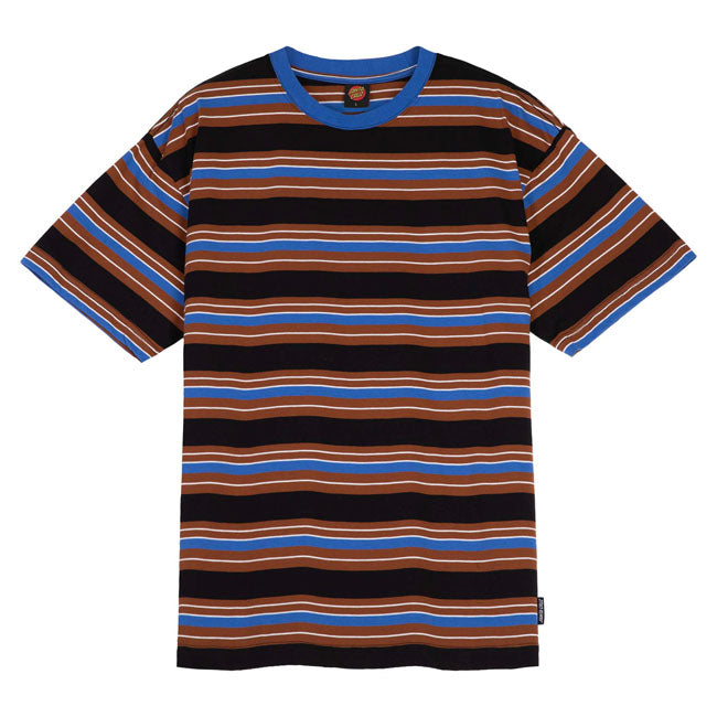 Santa Cruz Derby t-shirt sapphire stripe
