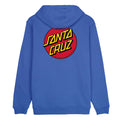 Santa Cruz Classic Dot Chest hoodie sapphire