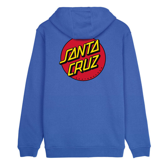 Santa Cruz Classic Dot Chest hoodie sapphire