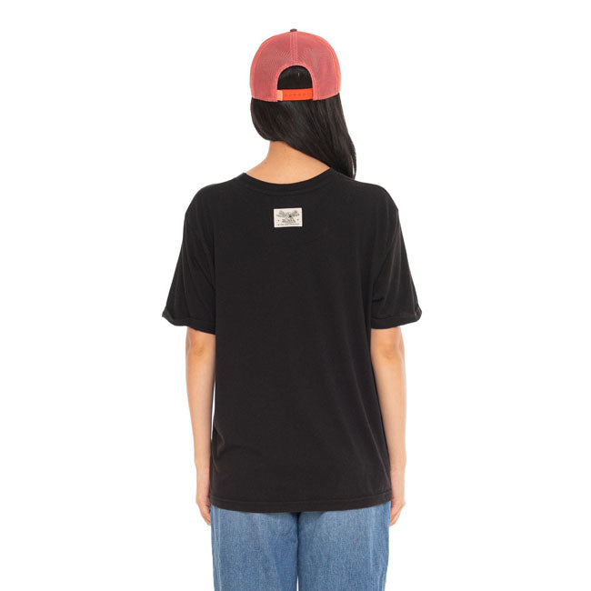 Von Dutch Fly female t-shirt black — Size XS