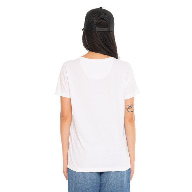 Von Dutch Retro female t-shirt white — Size XS