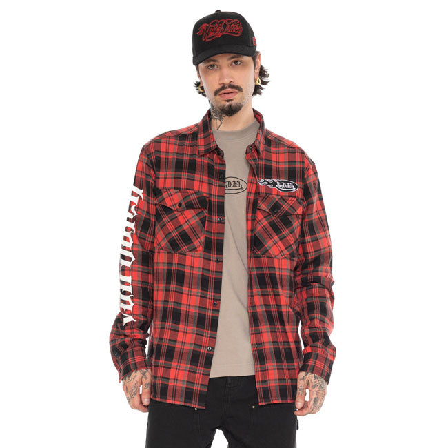 Von Dutch Plaid shirt juan corail