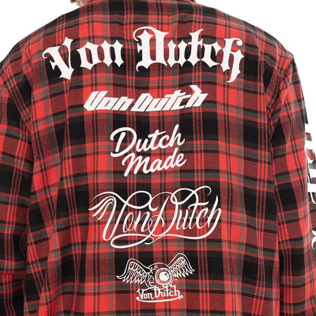 Von Dutch Plaid shirt juan corail
