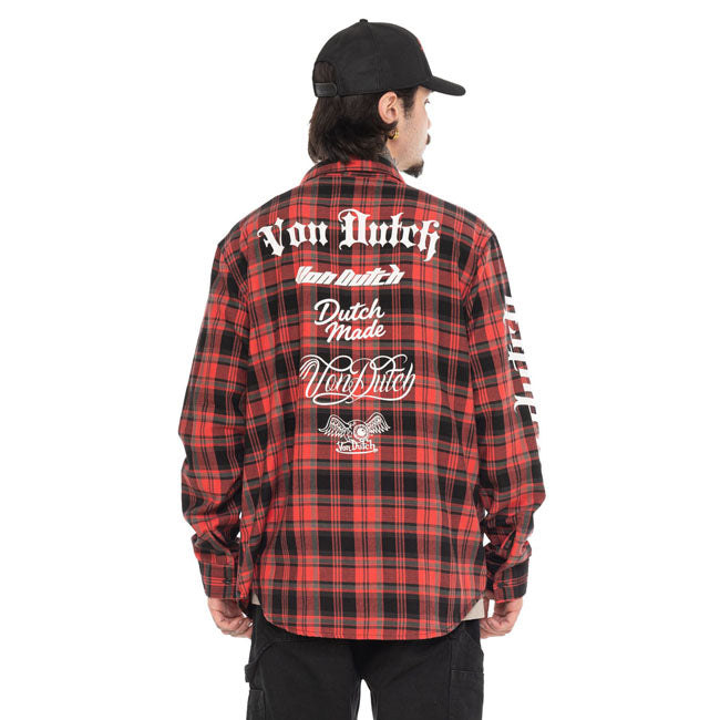 Von Dutch Plaid shirt juan corail