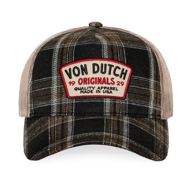 Von Dutch plaid cap