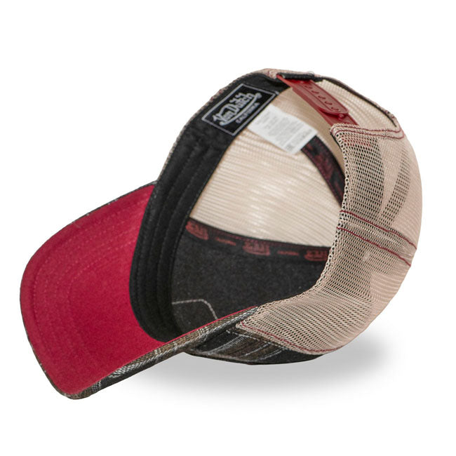Von Dutch plaid cap