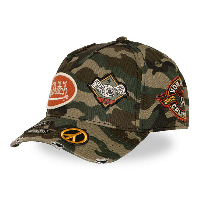 Von Dutch camo classic cap