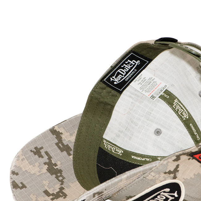 Von Dutch Camo sand cap